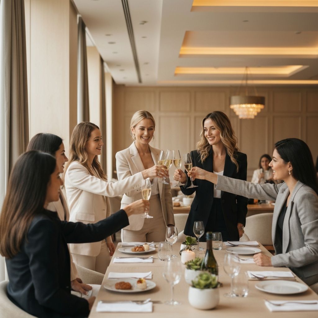 Женщины на встрече клуба FEME ELITE